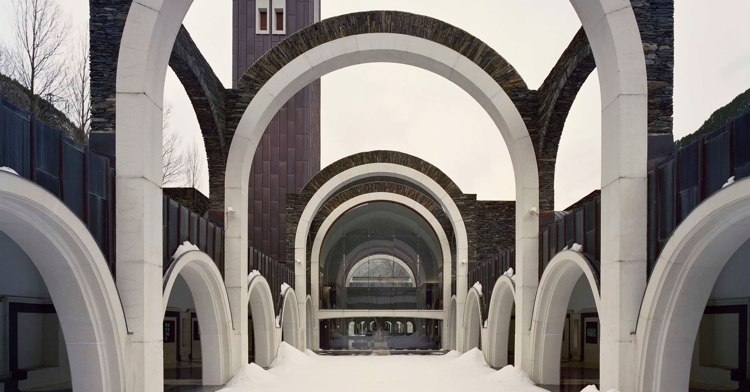 Bofill Taller De Arquitectura 1978 Meritxell Sanctuary Andorra Image 01 Gregori Portada