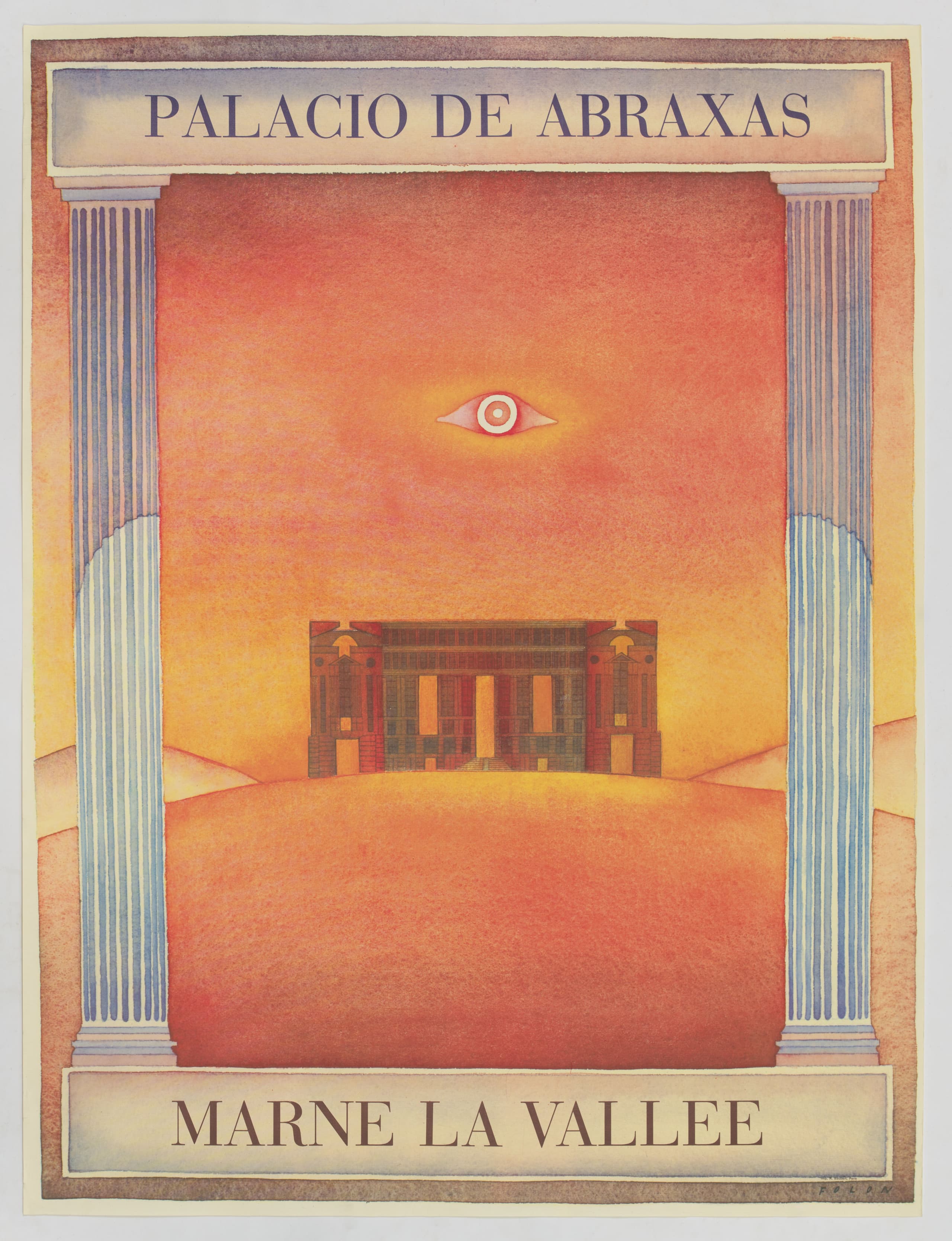 Bofill Taller De Arquitectura Studio Abraxas Dibujo 02