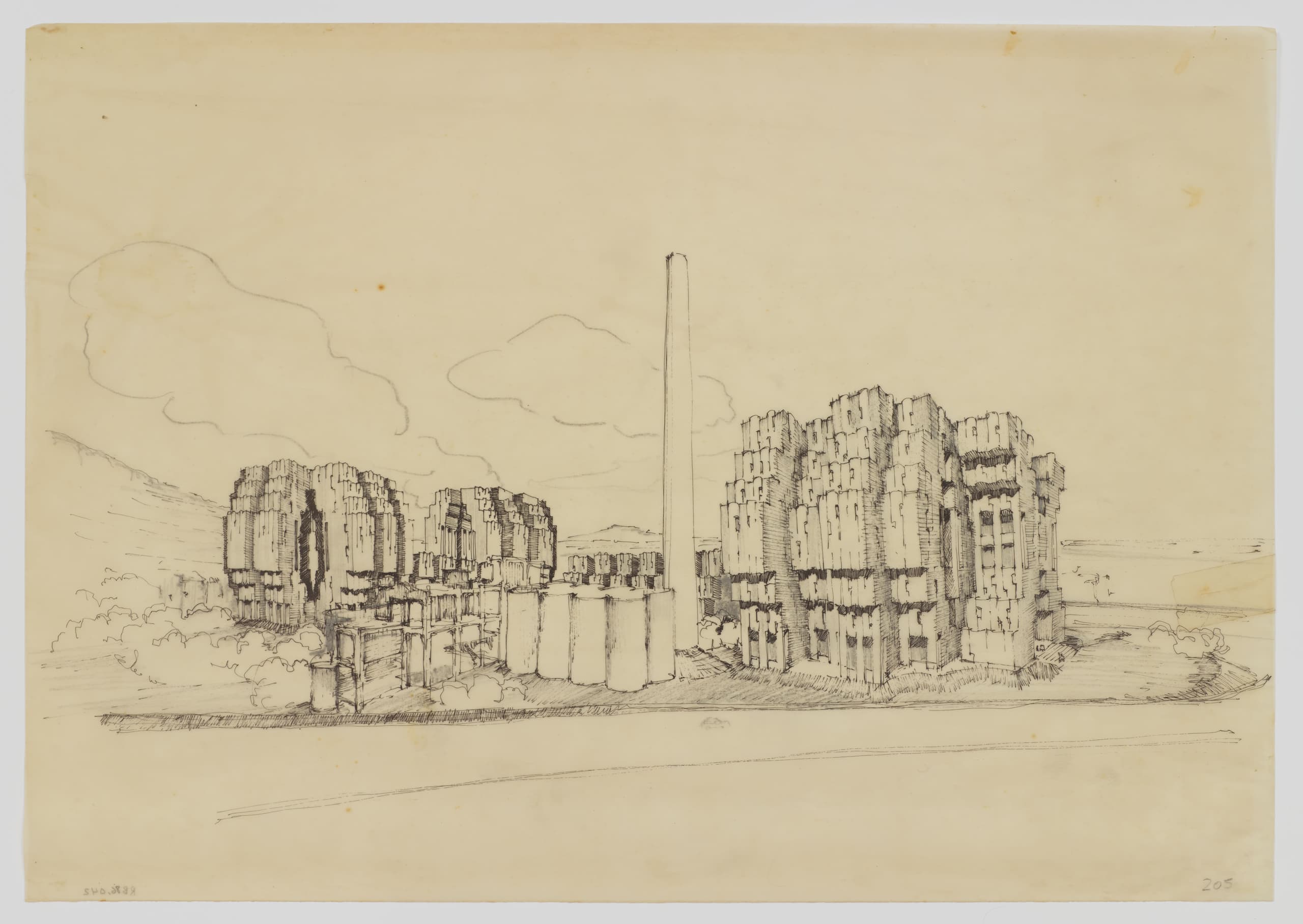 Bofill Taller De Arquitectura 1975 Walden 7 Barcelona Plan Drawing 06