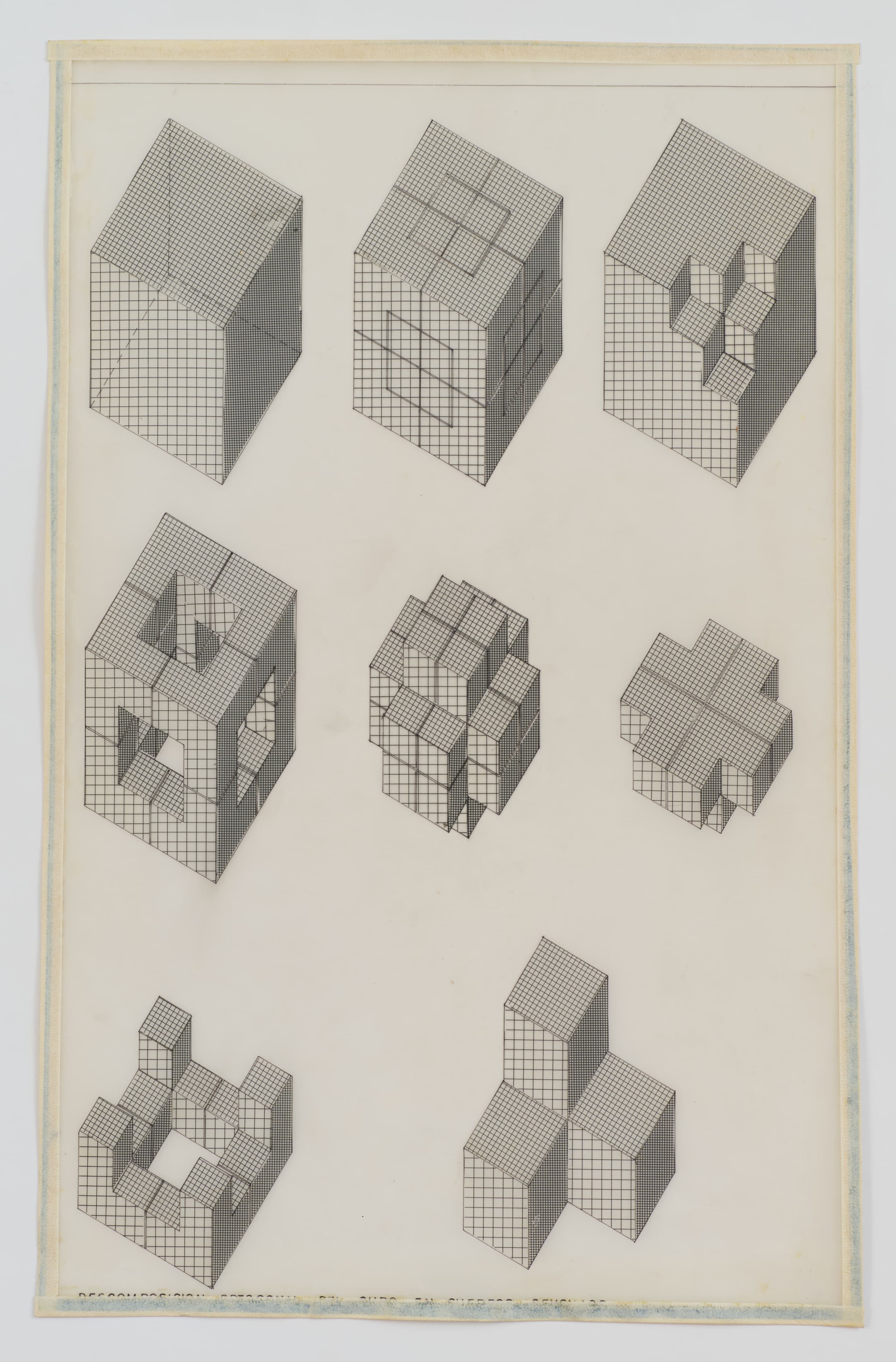 Bofill Taller De Arquitectura 1971 Ciudad En El Espacio Madrid Plans Methodology 19