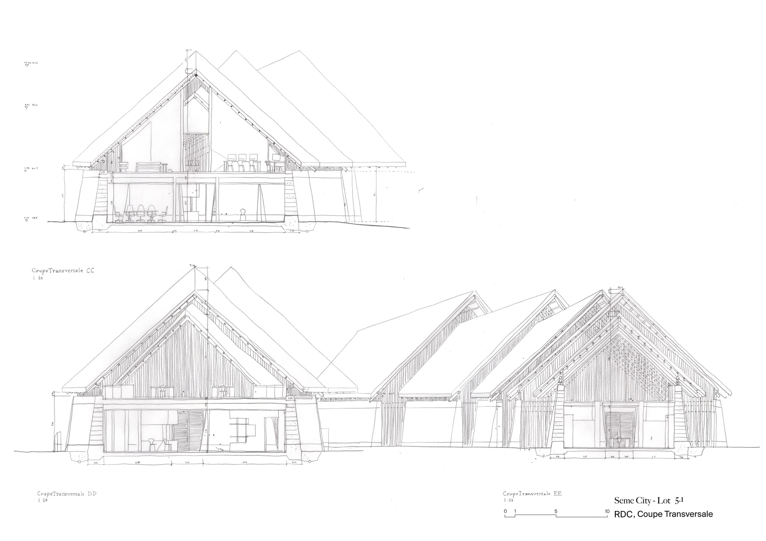 Bofill Taller De Arquitectura 2023 Seme City Ouidah Plans L5.1