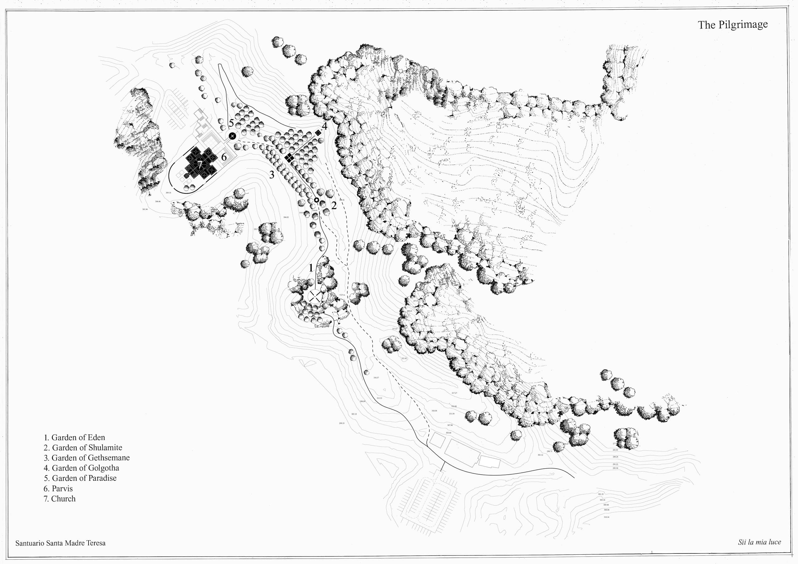 Bofill Taller De Arquitectura 2023 Santuario Santa Madre Teresa Tirana Plans Masterplan