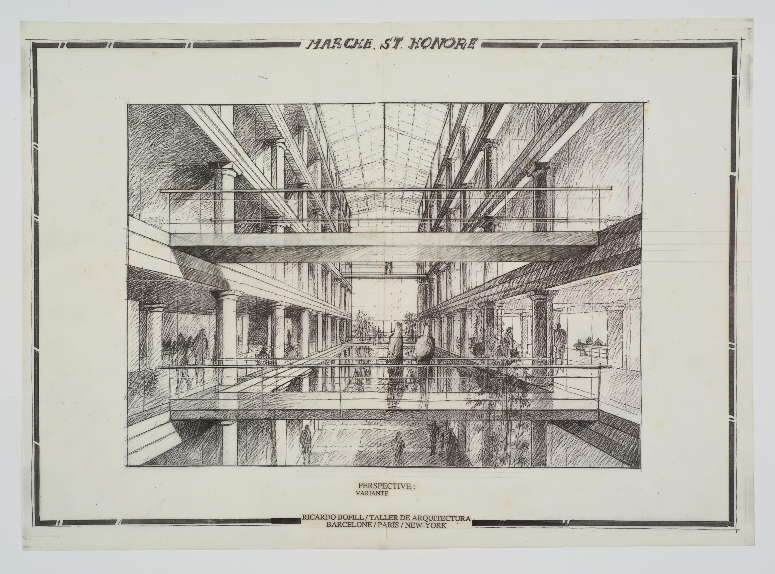 Bofill Taller De Arquitectura Marche Saint Honore Archive 11