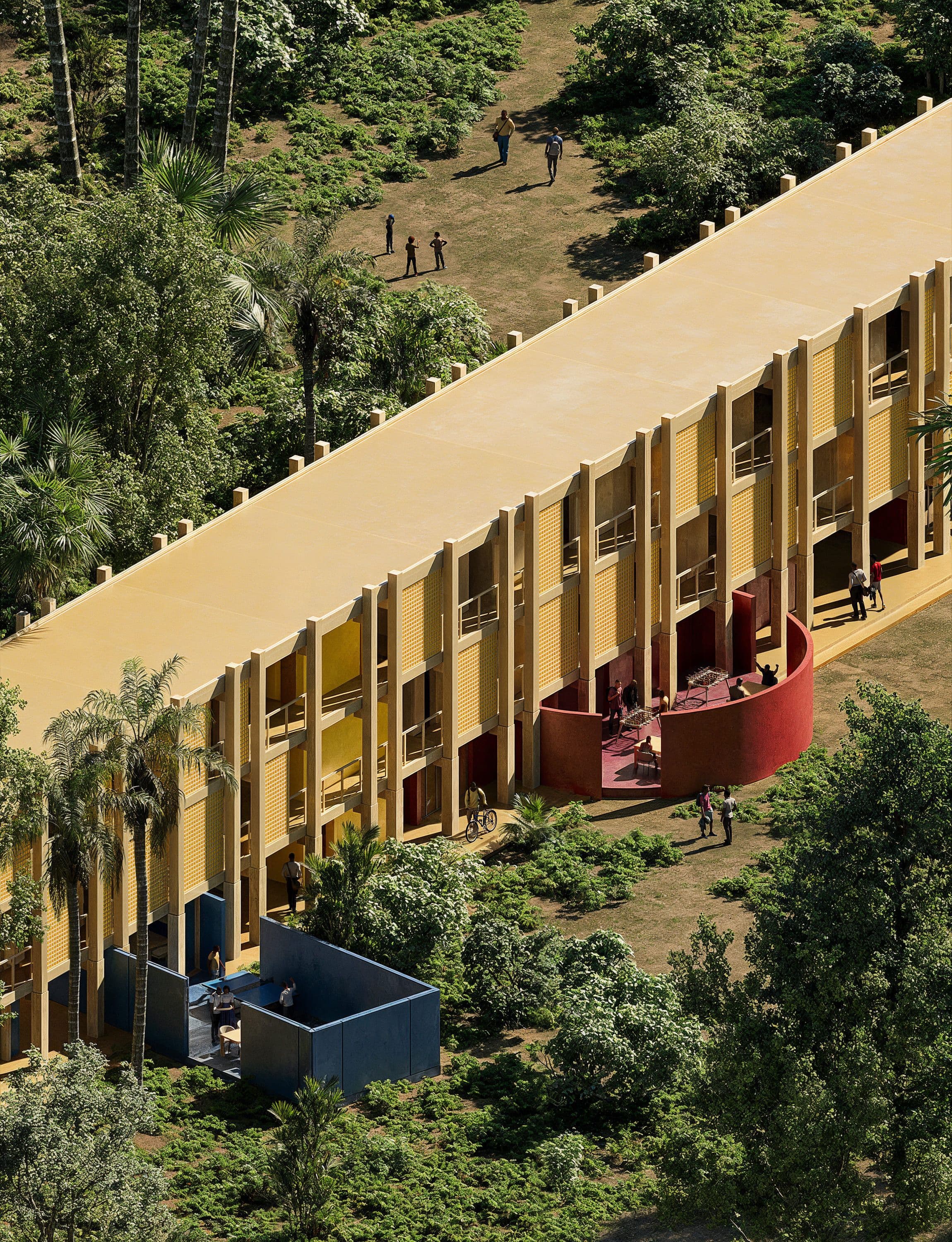 Bofill Taller De Arquitectura 2024 Hébergement Pierre Manoël Cotonou Image 01