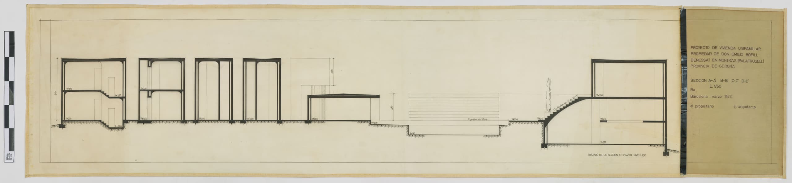 Bofill Taller De Arquitectura Casa Montras Dibujo 02