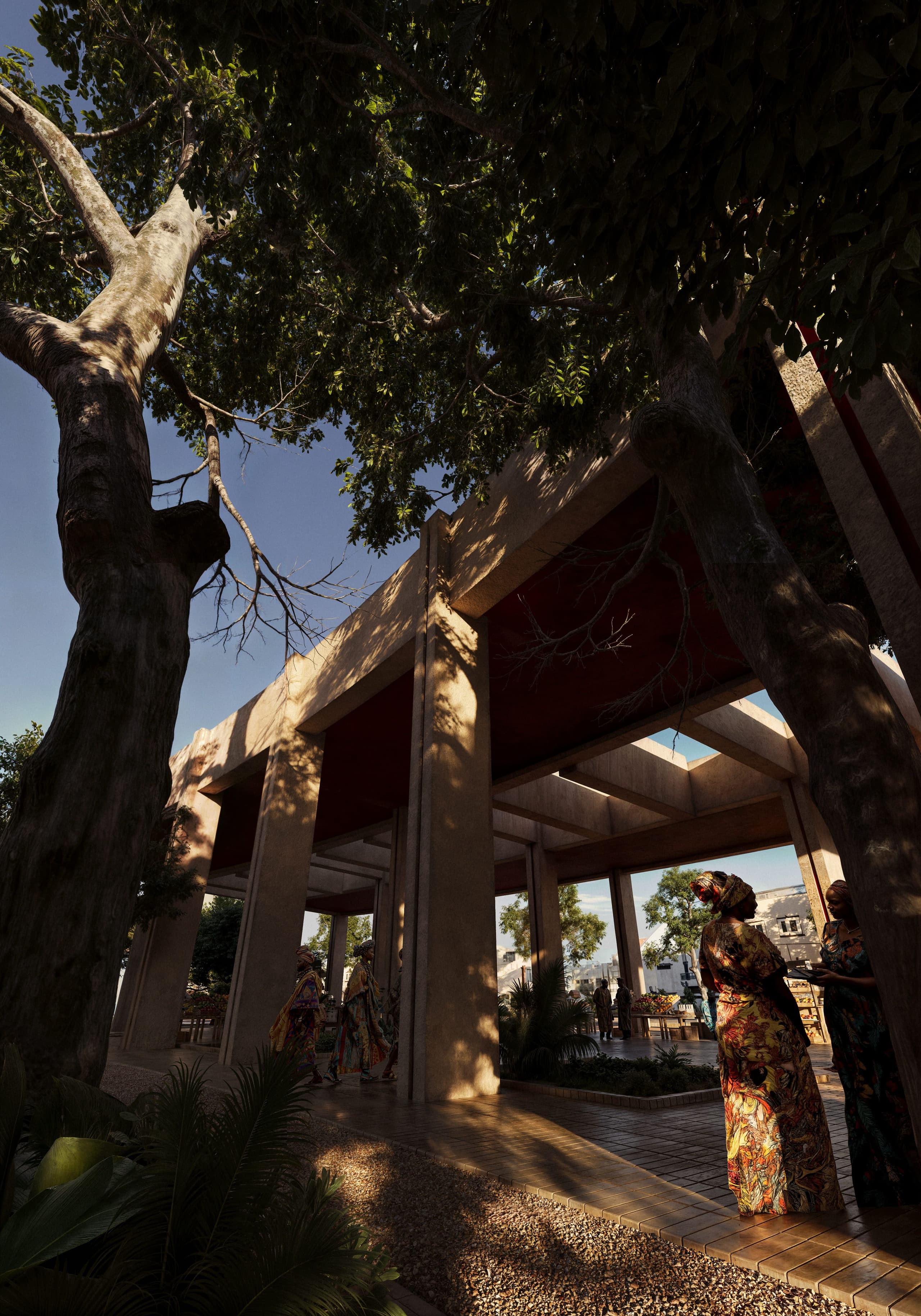 Bofill Taller De Arquitectura 2024 Place De L Etoile Rouge Cotonou Image 01