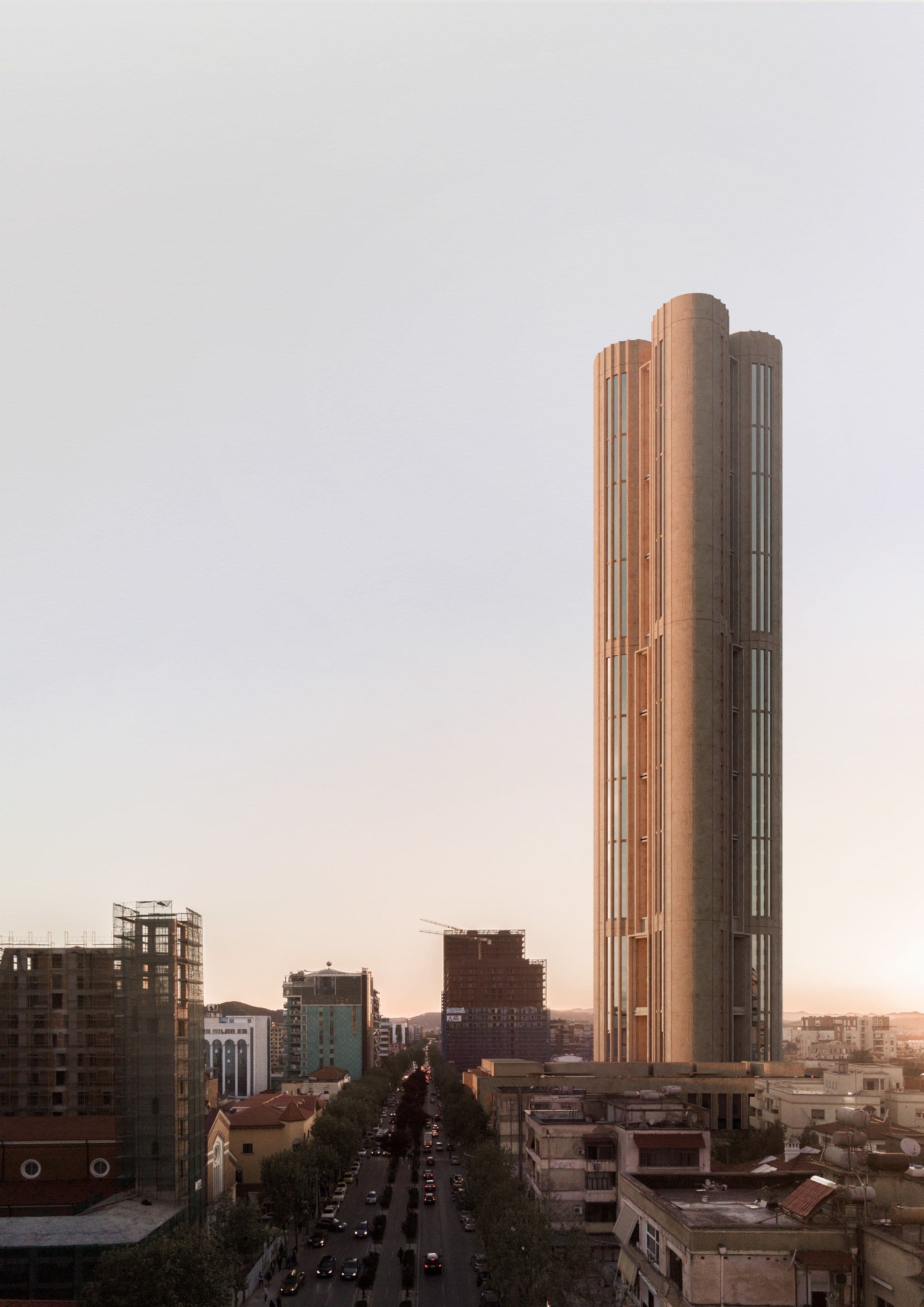 Bofill Taller De Arquitectura 2022 Papuli Tower Tirana Image 01